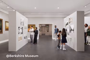 People at the Berkshire Museum
