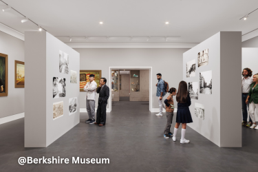 People at the Berkshire Museum