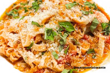 Pasta at Mazzeo's Ristorante