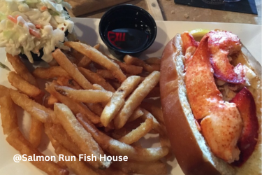 Salmon Run Fish House Lobster roll