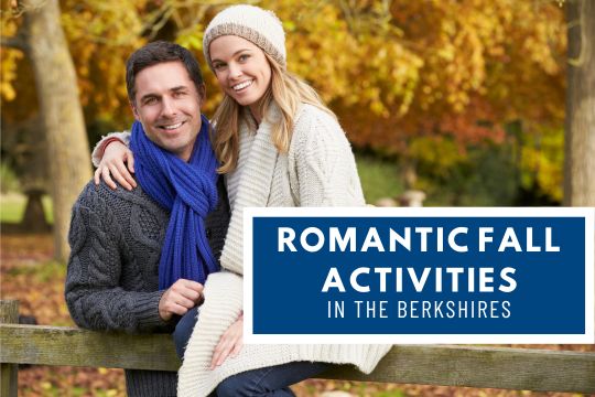 Romantic Fall Activities in the Berkshires - Couple in love during fall