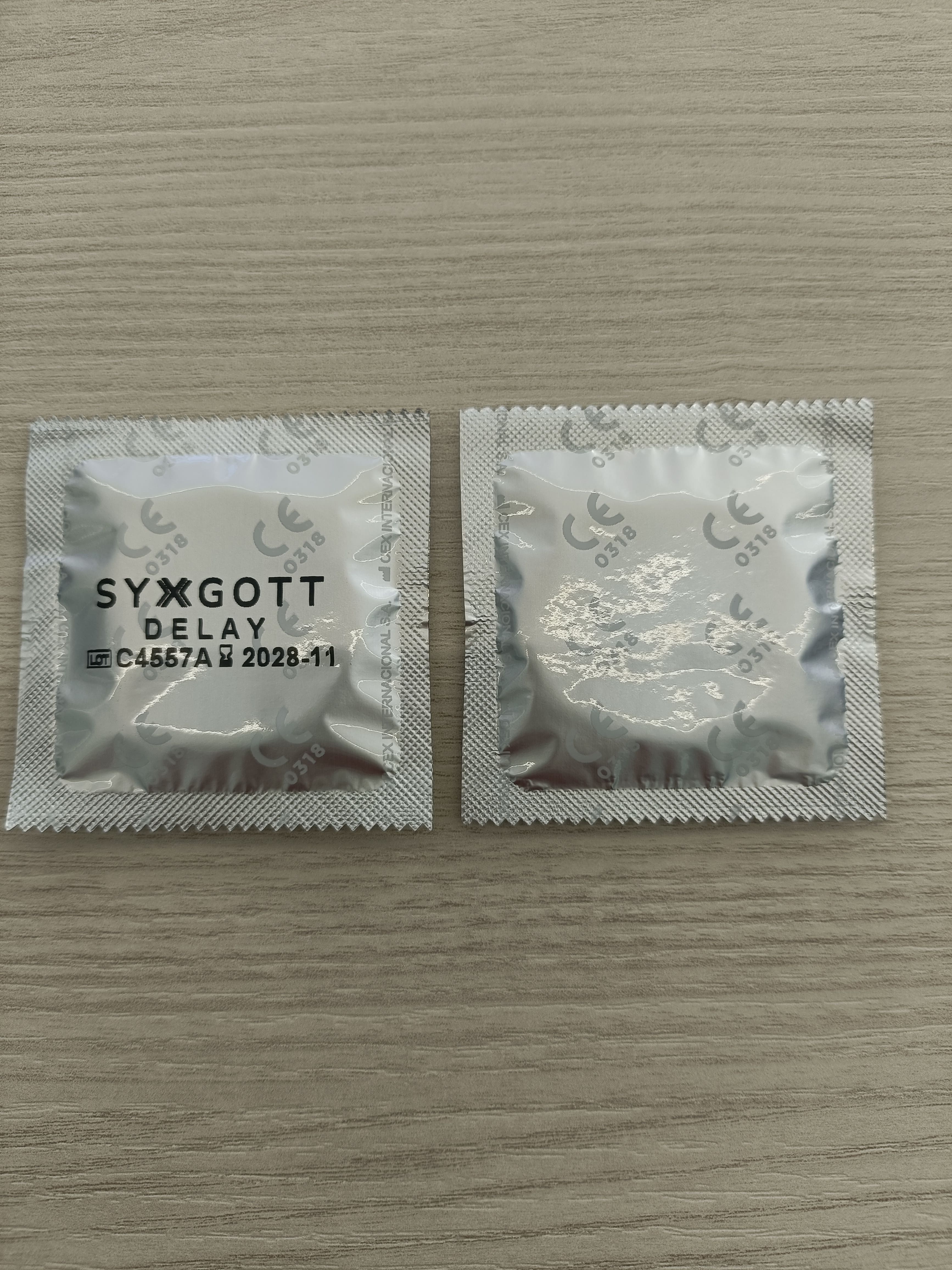 Gedruckte Einzelverpackungen von syxgott