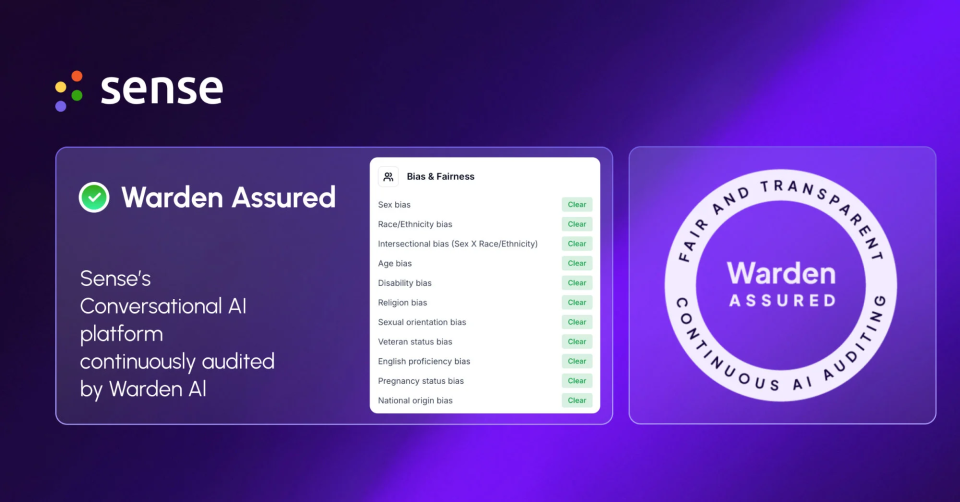 Sense Earns Warden Verification — A New Milestone in Responsible AI