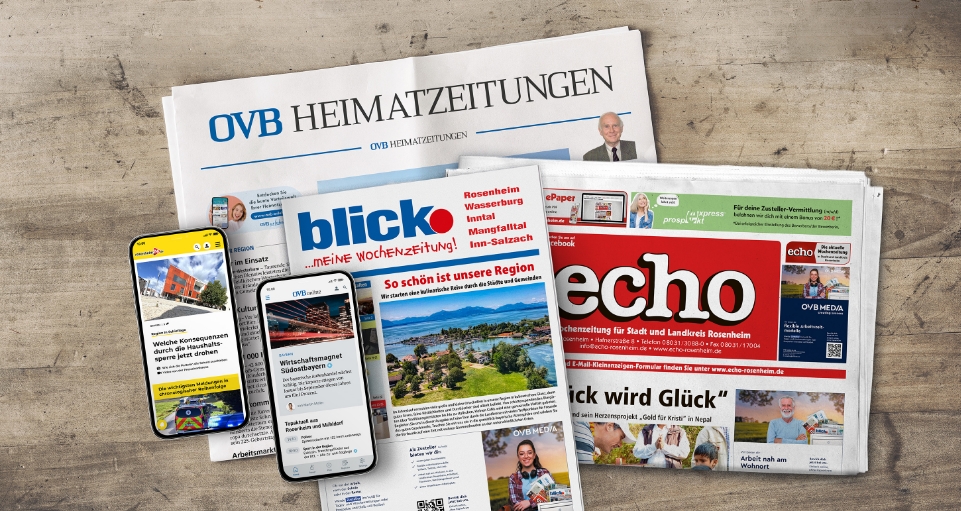 Zeitungen und Magazine der OVB Mediengruppe