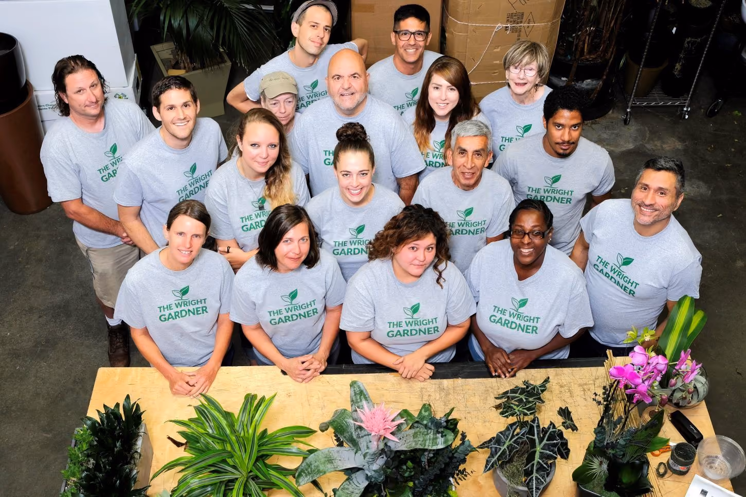 The Wright Gardner team