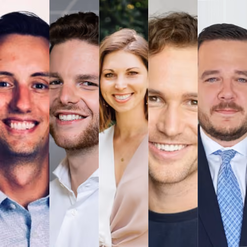 Mike Botkin, Chris Edwards, Cassi Niekamp, Andrew Pierno, Philippe Vanderhoydonck