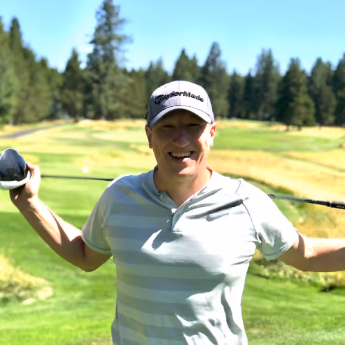 Tyler O'Connor, owner of Bird Golf Academy