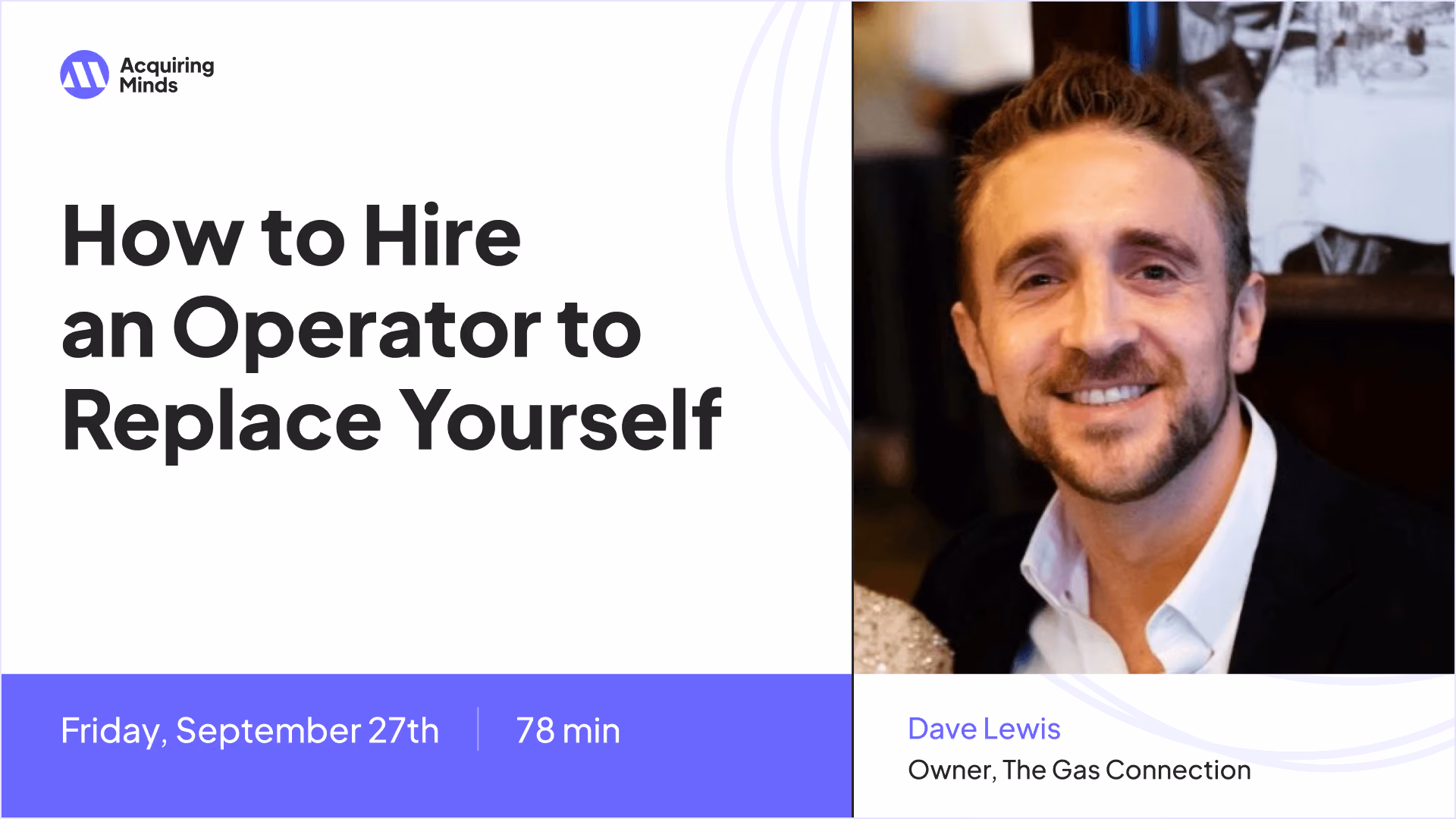 How to Hire an Operator to Replace Yourself