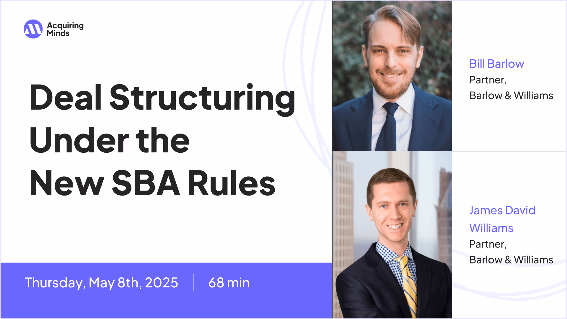 Deal Structuring Under the New SBA Rules