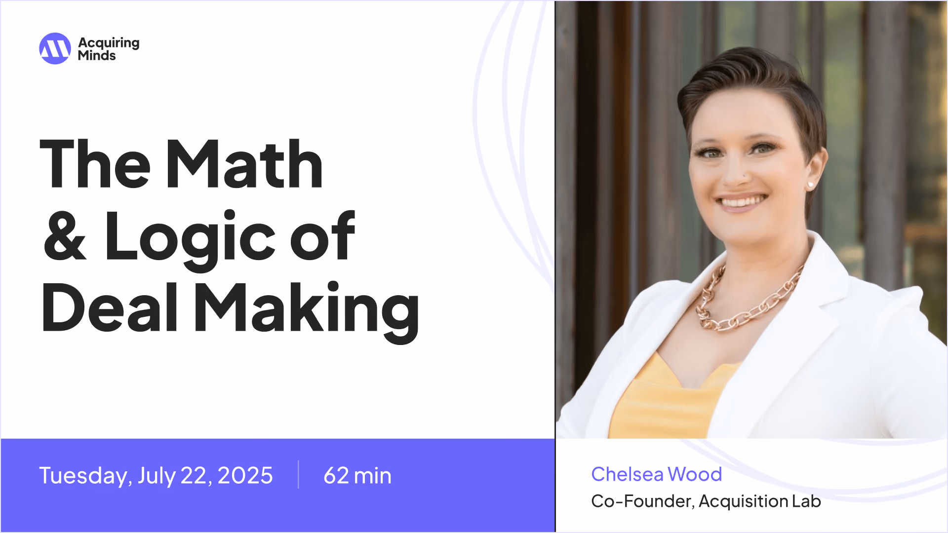 The Math & Logic of Deal Making