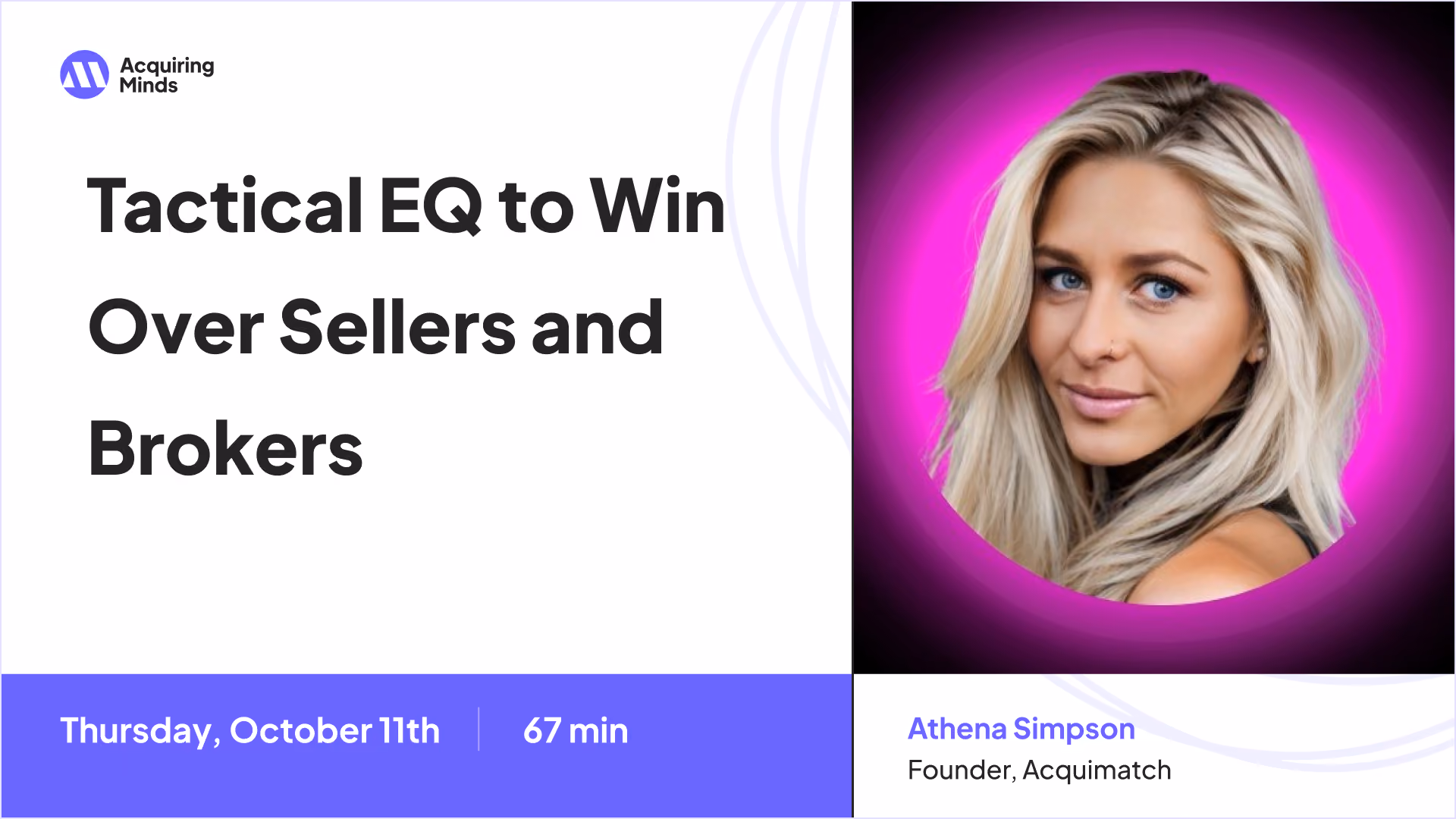 Tactical EQ to Win Over Sellers and Brokers