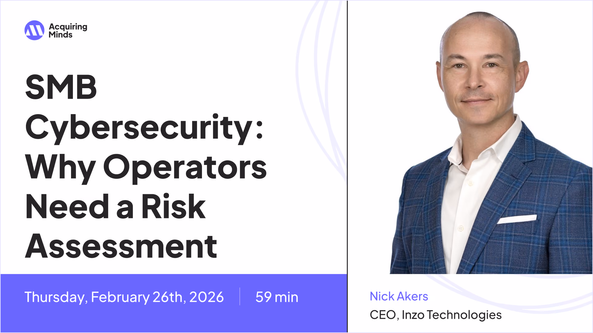 SMB Cybersecurity: Why Operators Need a Risk Assessment