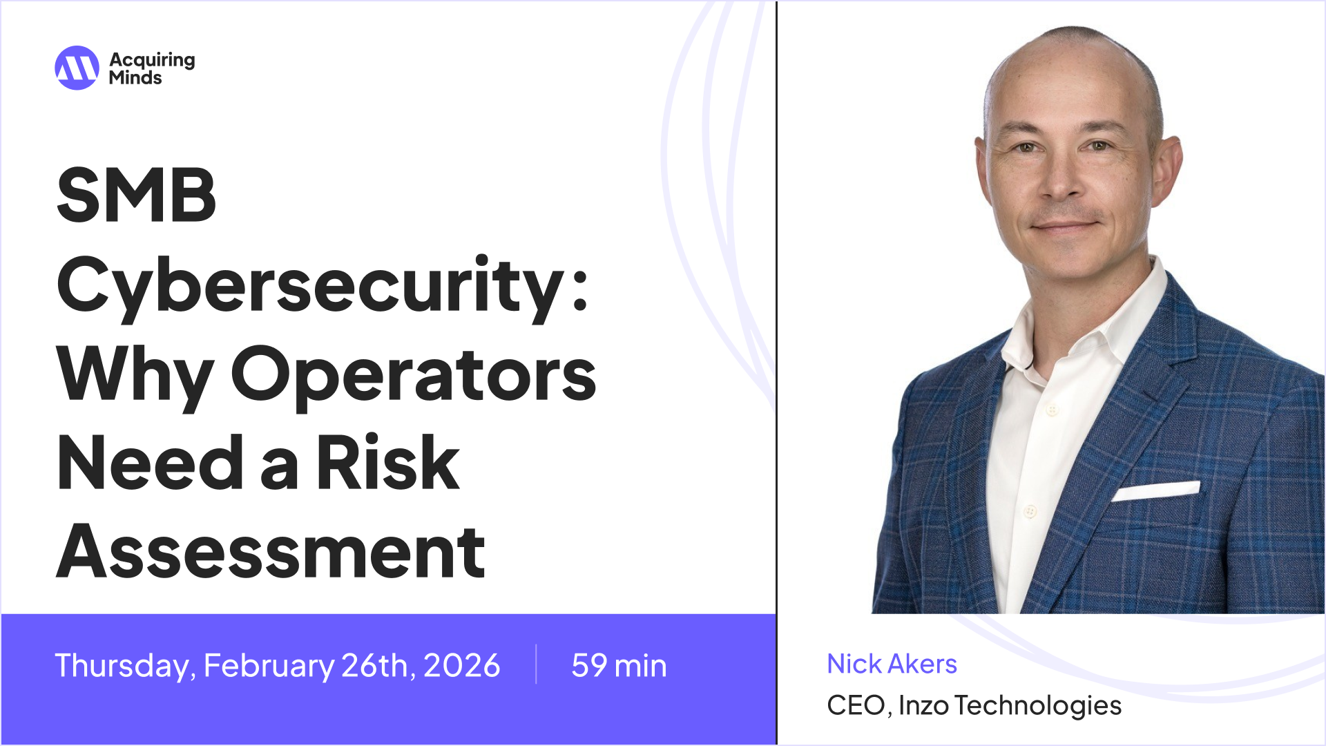 SMB Cybersecurity: Why Operators Need a Risk Assessment