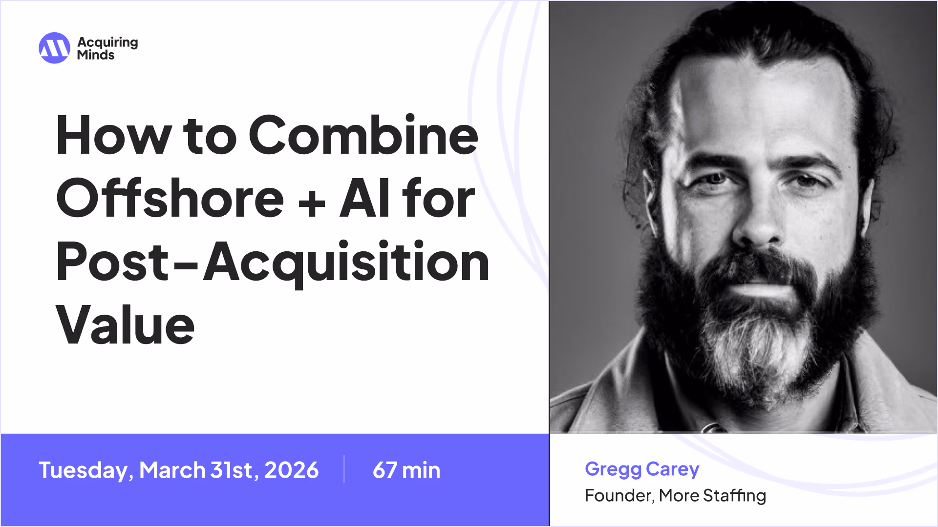How to Combine Offshore + AI for Post-Acquisition Value