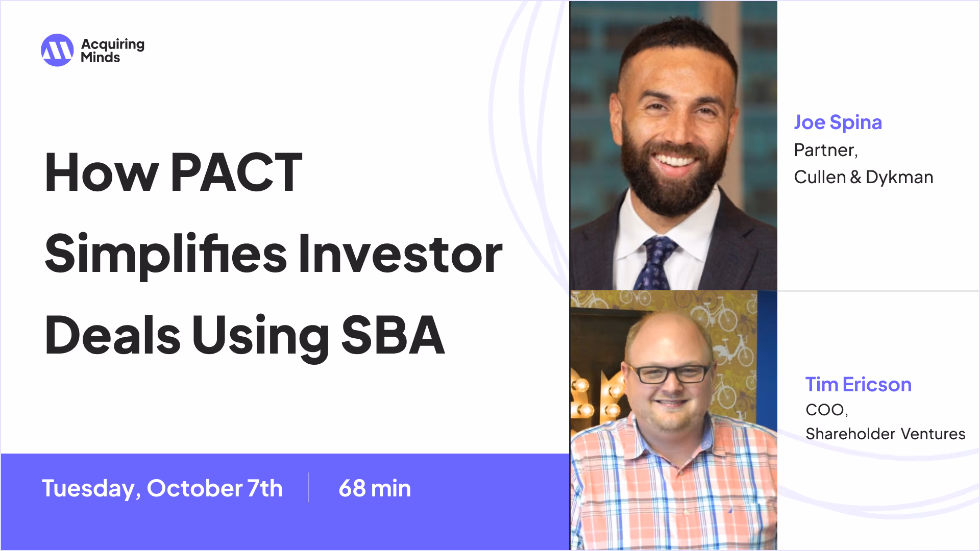 How PACT Simplifies Investor Deals Using SBA