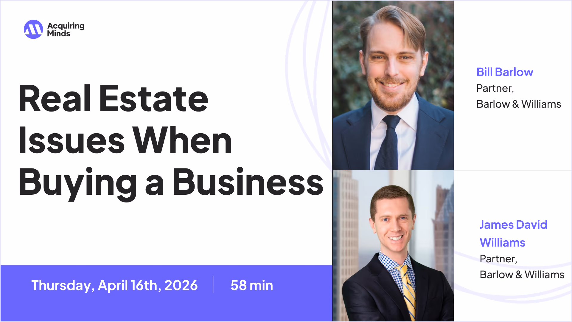 Real Estate Issues When Buying a Business