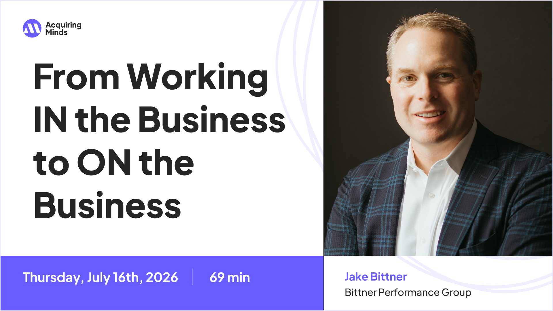 From Working IN the Business to ON the Business: How Owners Make the Transition