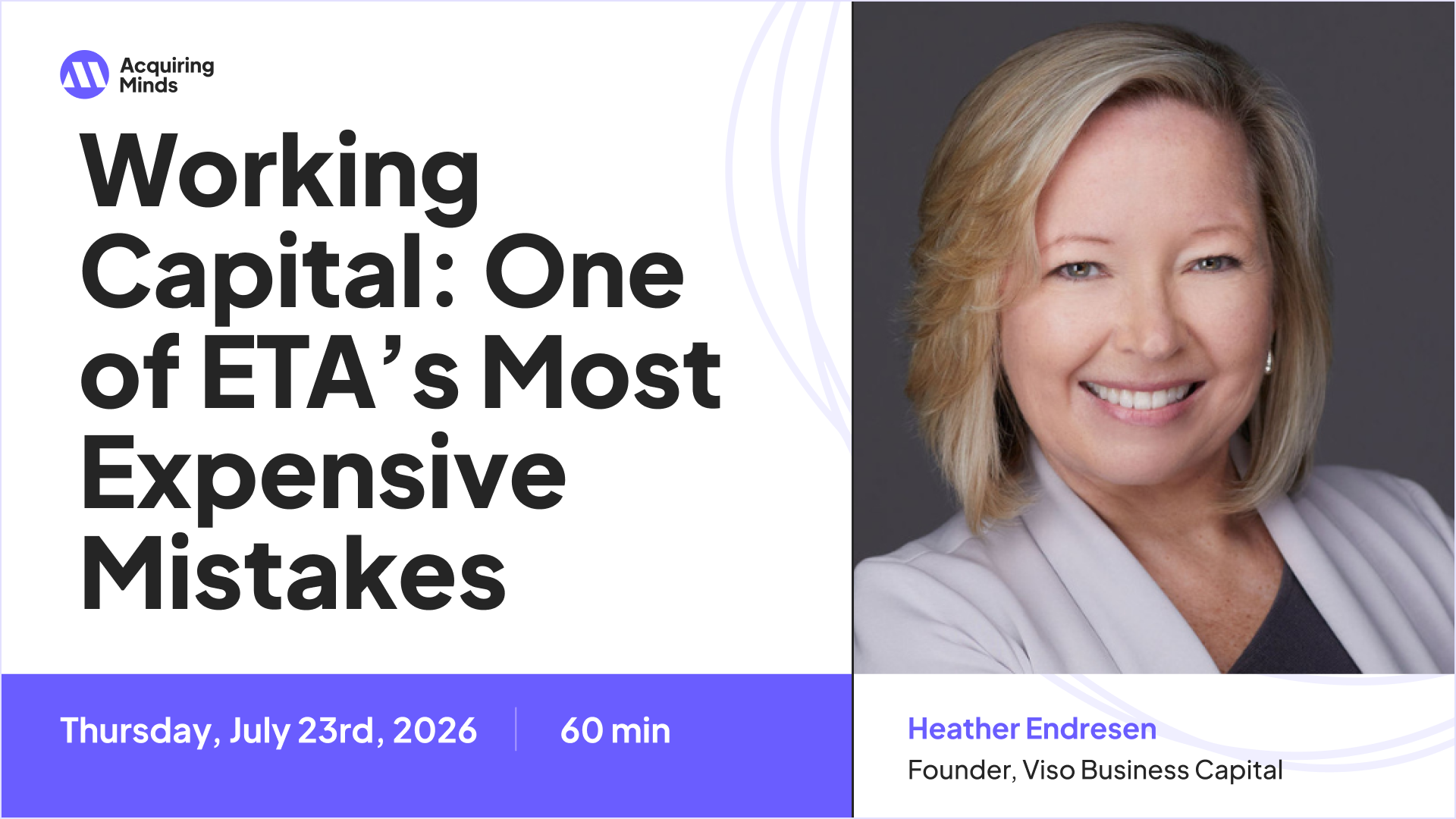 Working Capital: One of ETA’s Most Expensive Mistakes