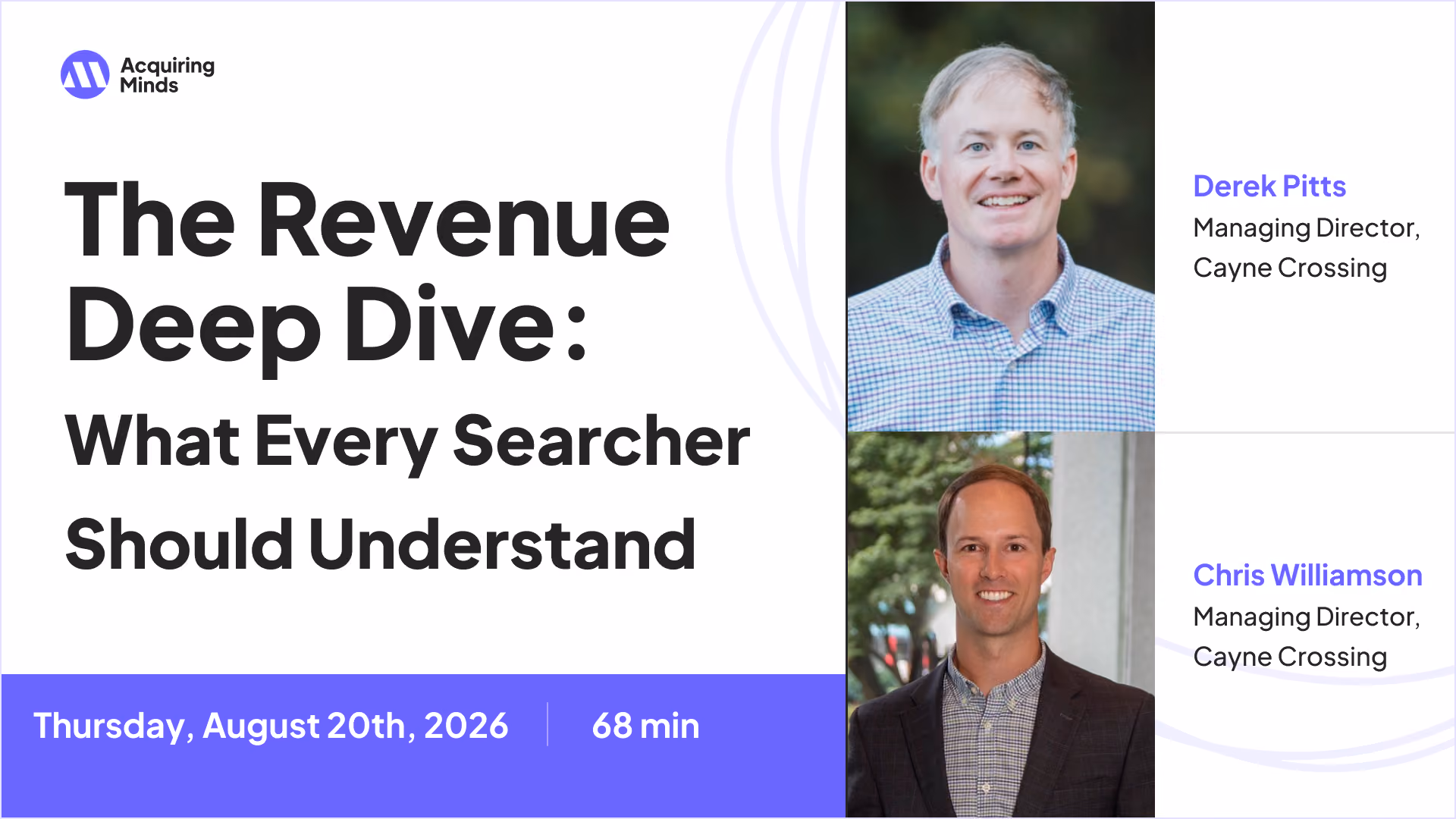 The Revenue Deep Dive: What Every Searcher Should Understand 