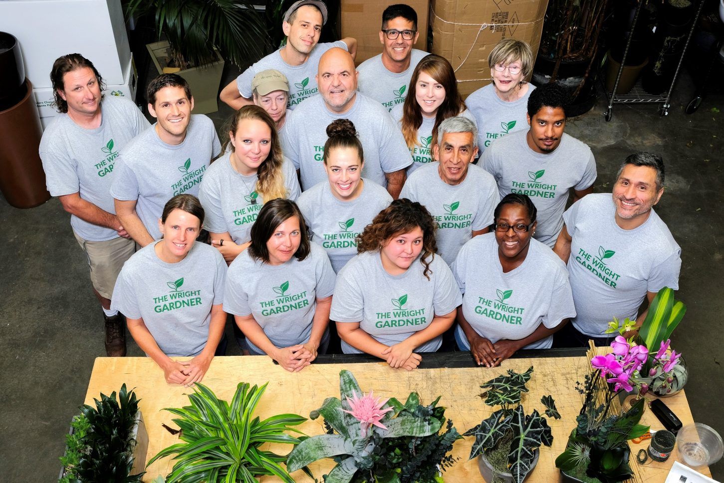 The Wright Gardner team