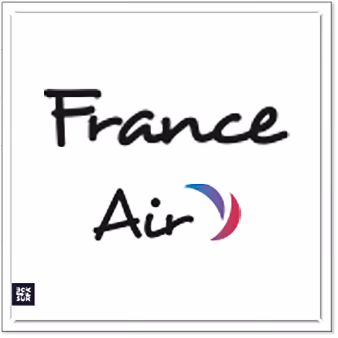 Textil'Air® Square - exemplo de personalização (logotipo)