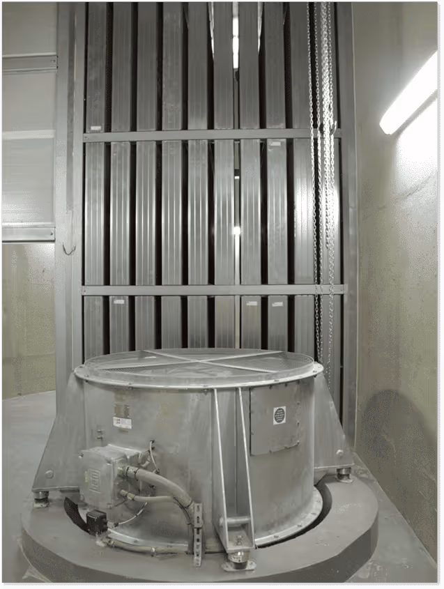 SRB Arpège 400º C 2 H - exemplo de instalação