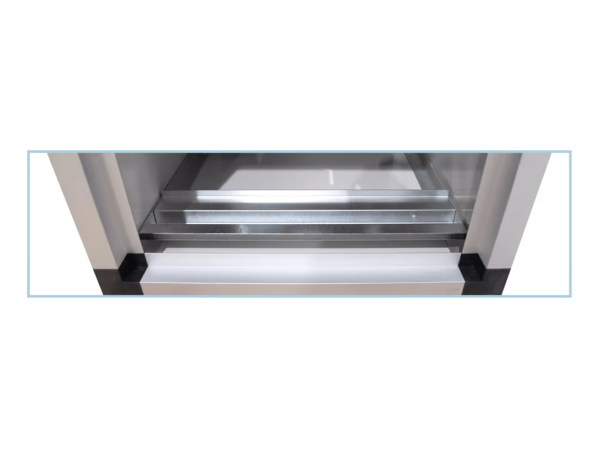 PowerFlow EC: calha para integração do filtro