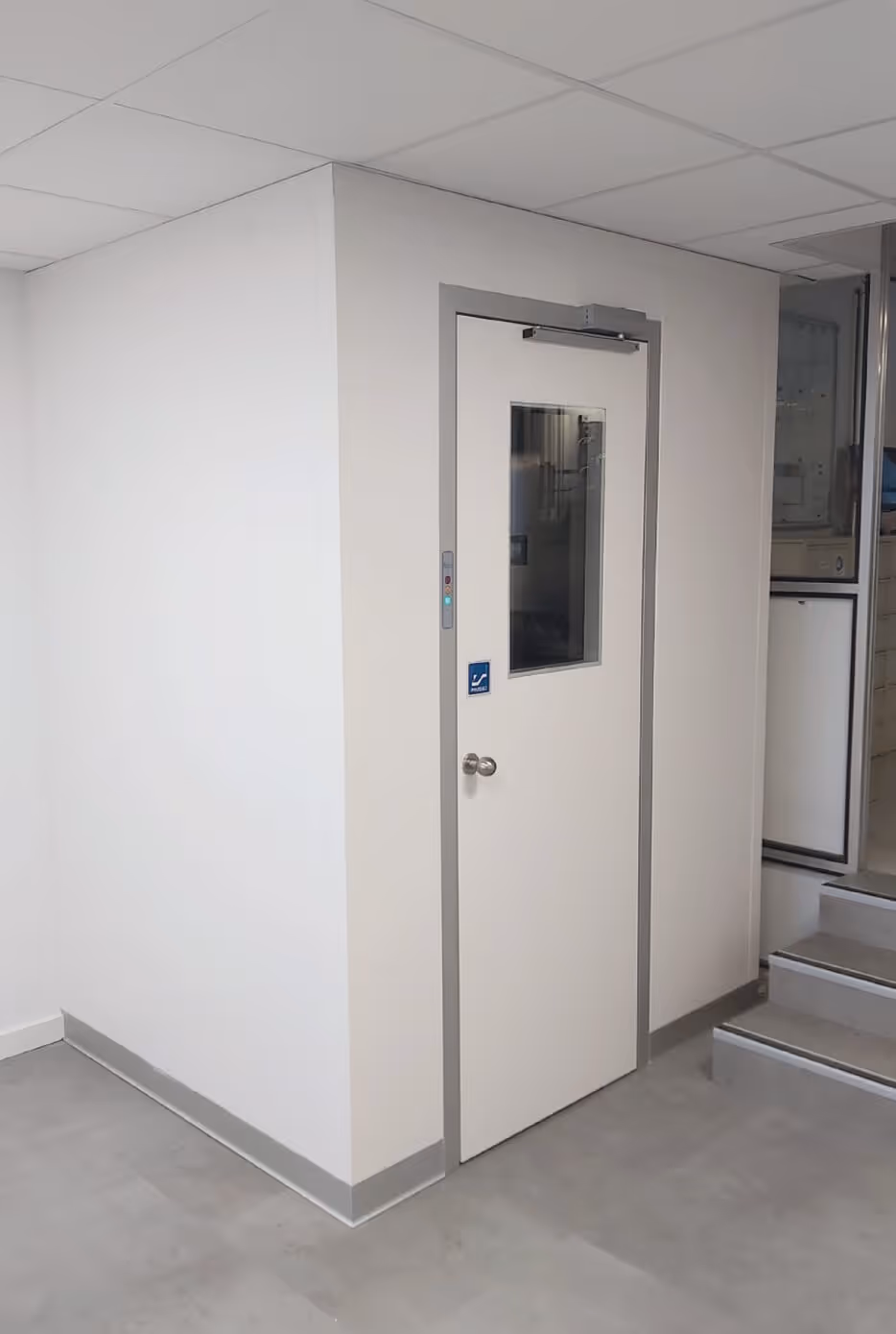 Duche de ar®: exemplo de instalação