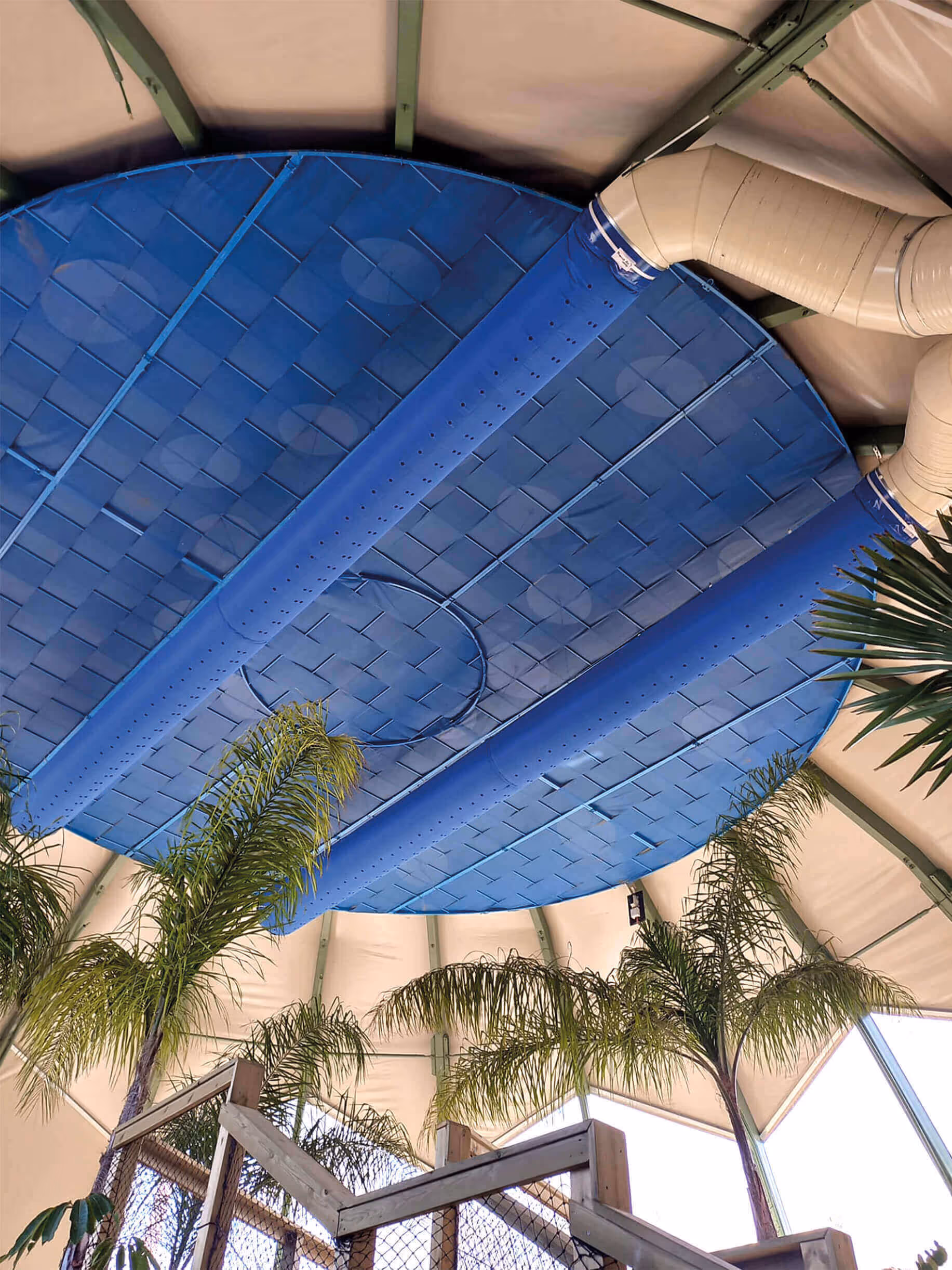 Textil'Air® I - exemplo de instalação