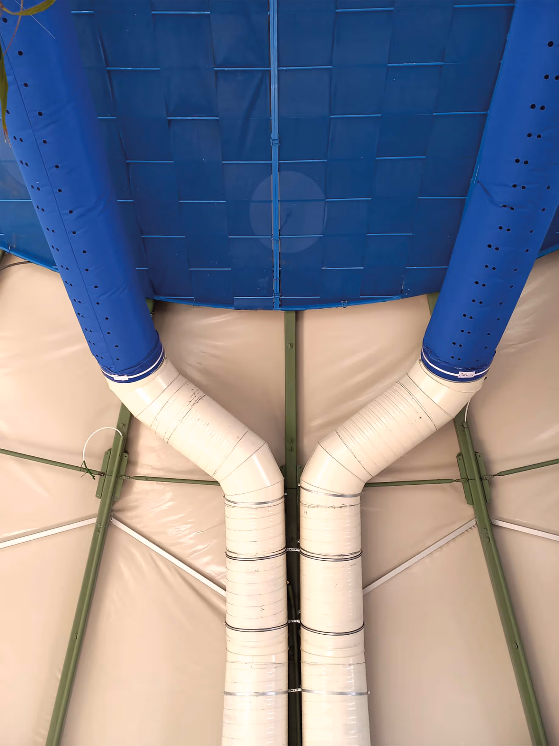 Textil'Air® I - exemplo de instalação