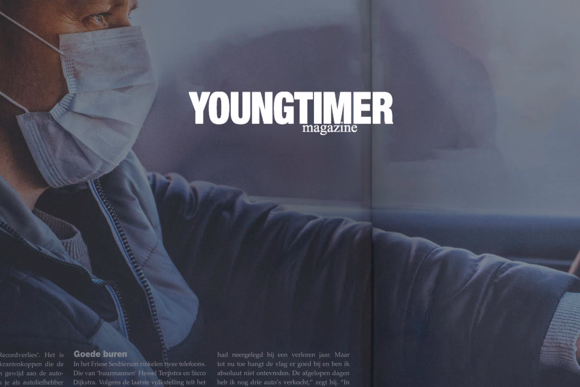 Dijkstra Classic Cars in het juli nummer van  'Youngtimer Magazine'