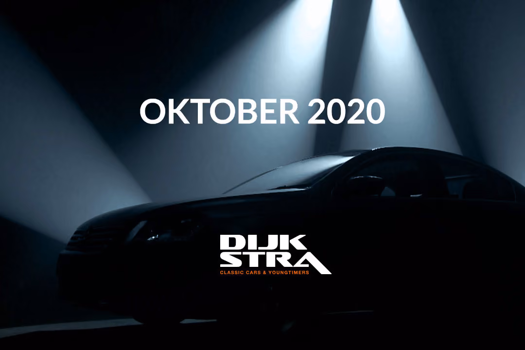 Verwacht in oktober 2020