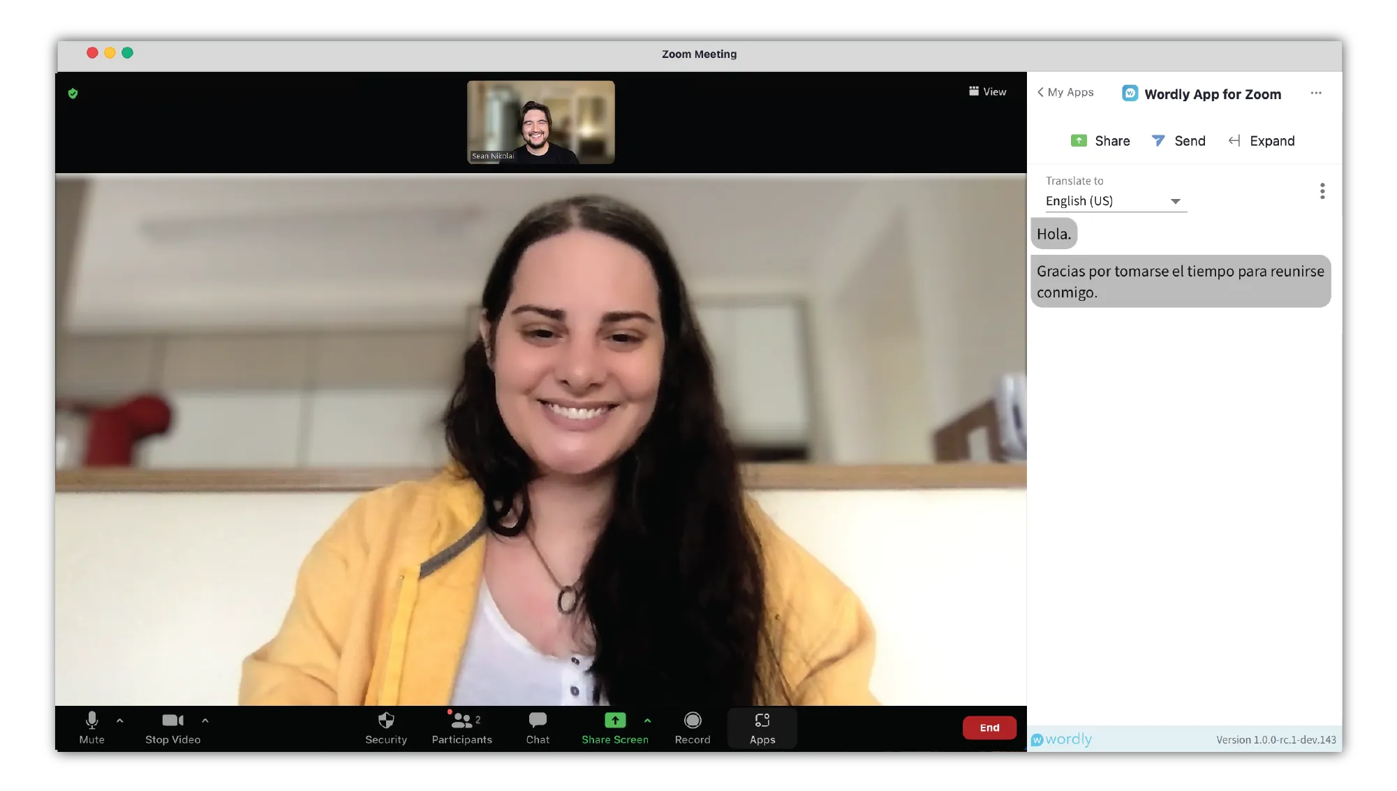 Wordly provides 4 output options - AI Translation, AI Captions, AI Summaries, and AI Transcripts.