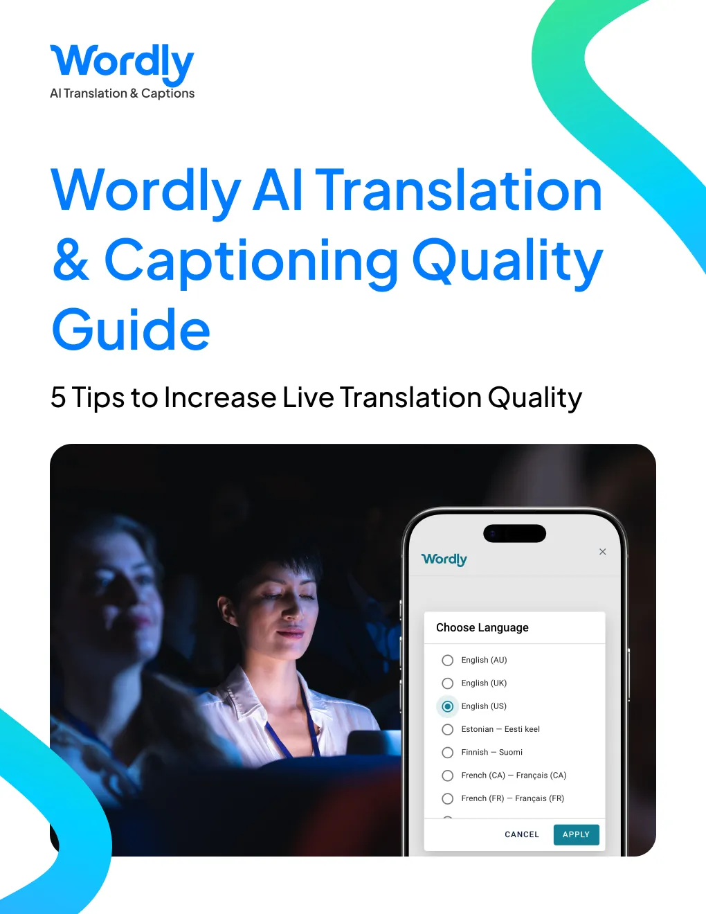 Fiche technique de traduction en direct