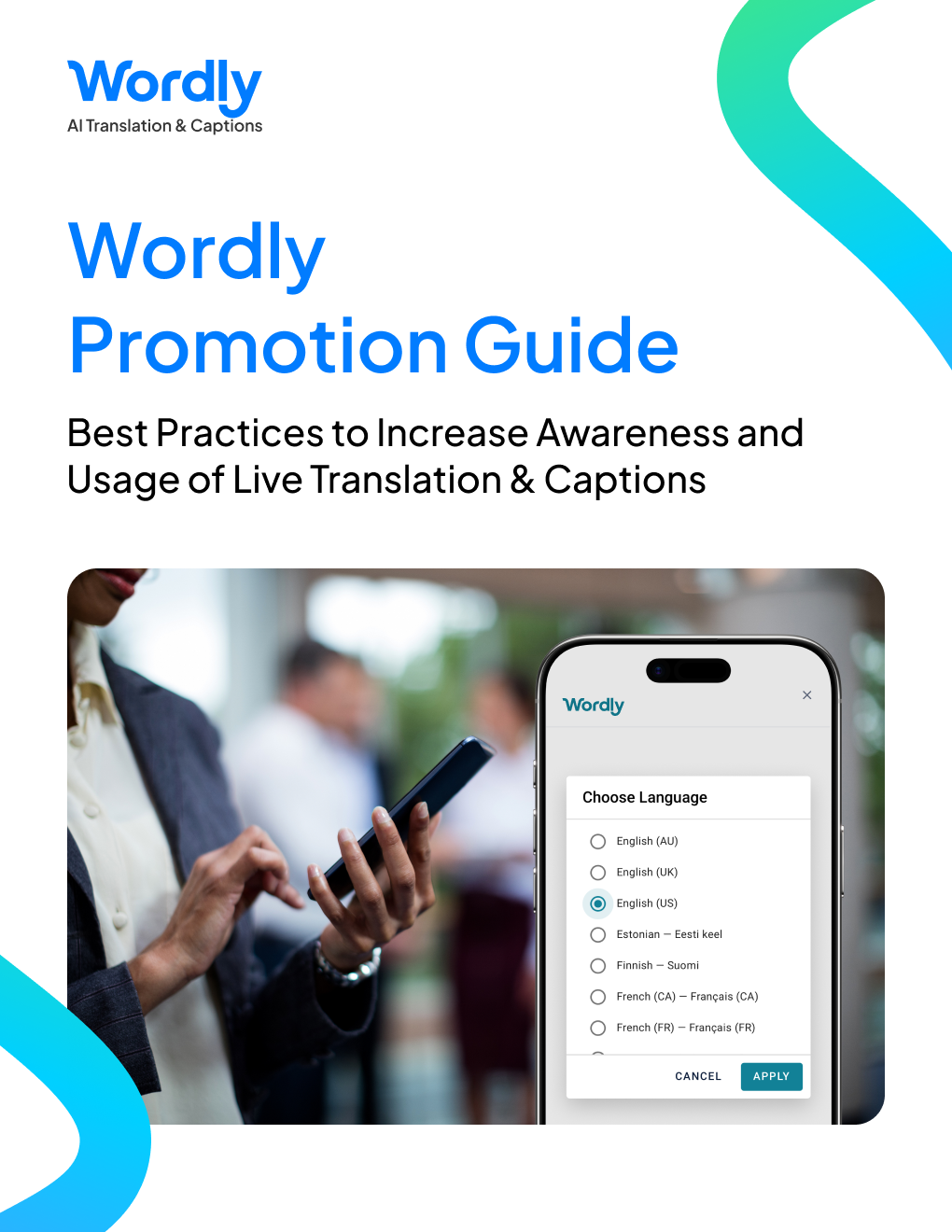 Translation and Caption Promotion Communication Guide