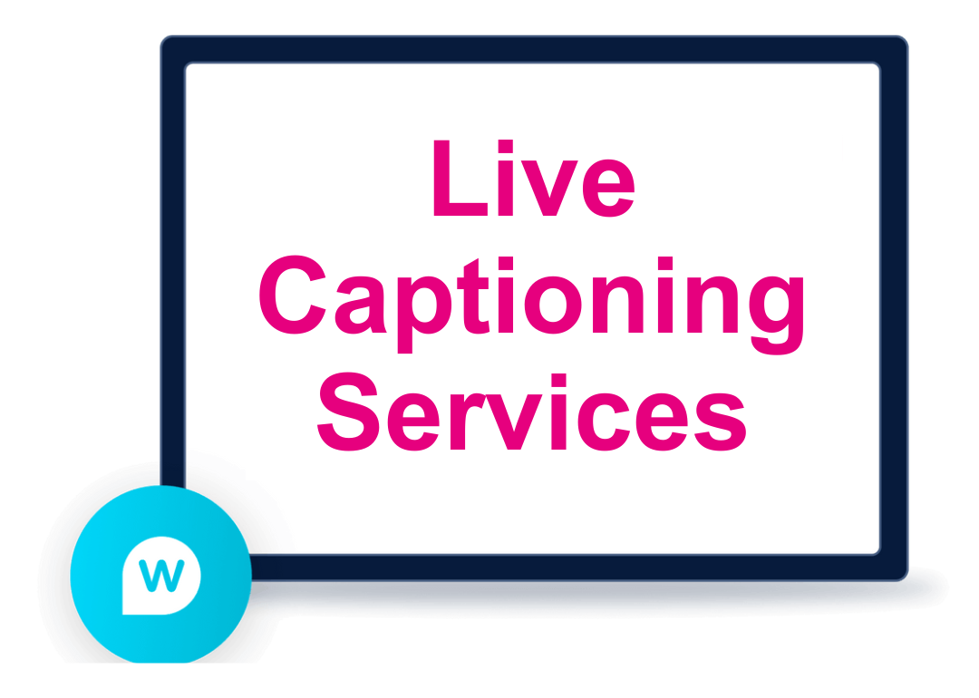 Video captioning interface showing on-screen captions