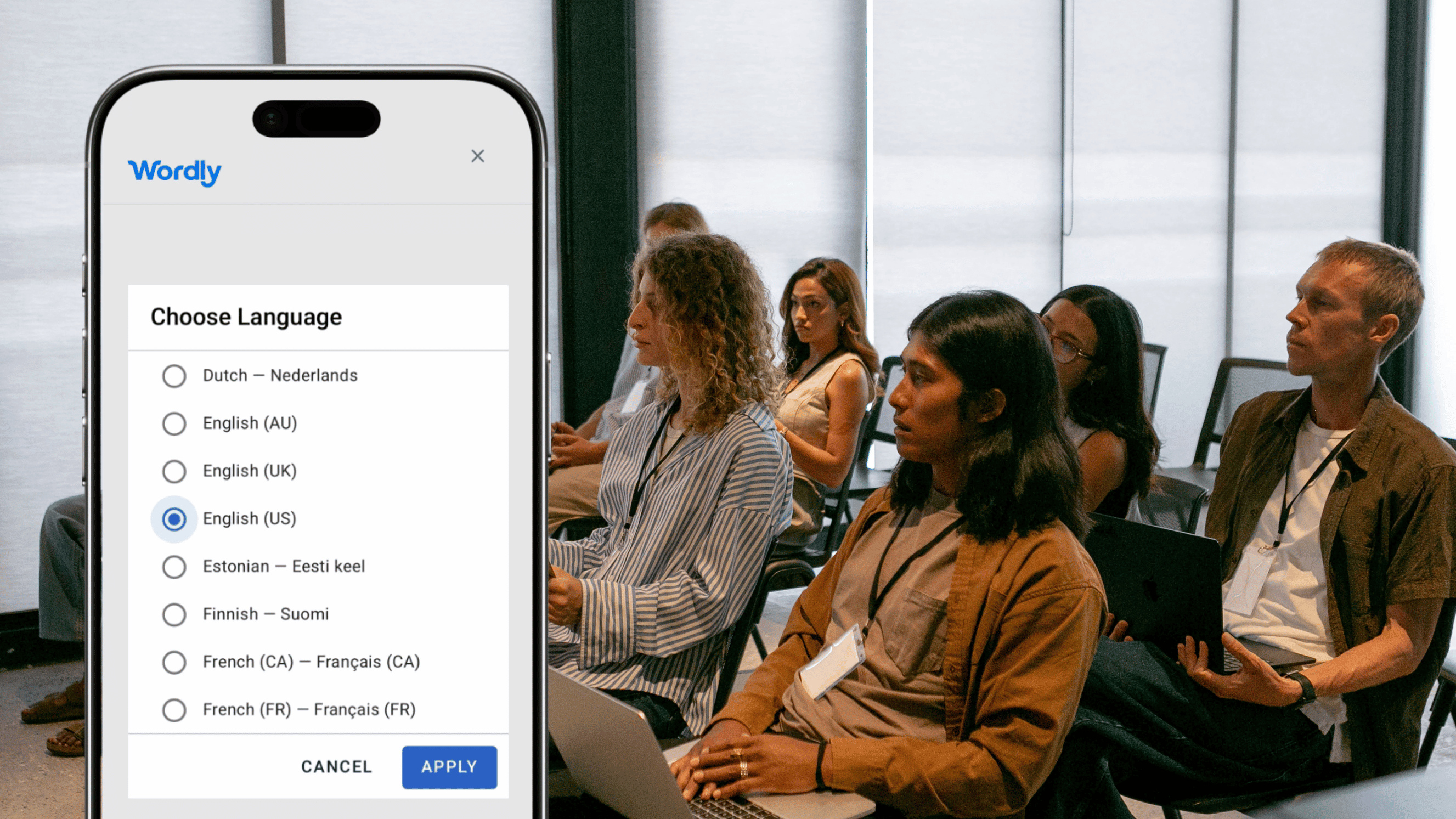 Training translation with the Wordly platform