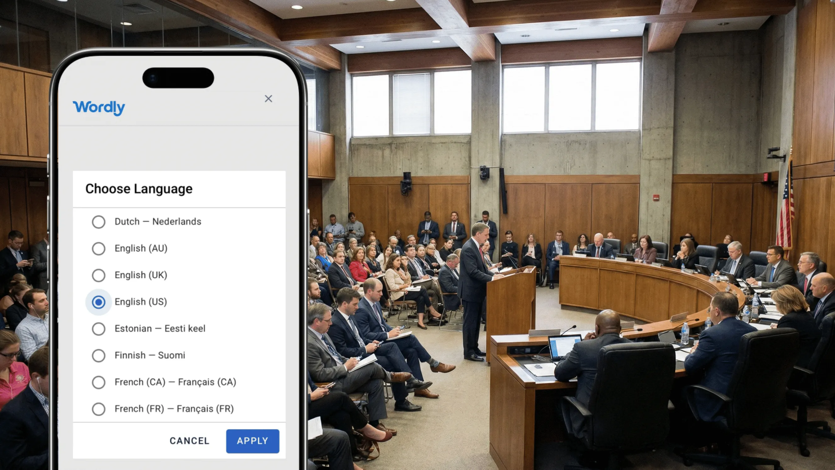 Government translation with the Wordly platform