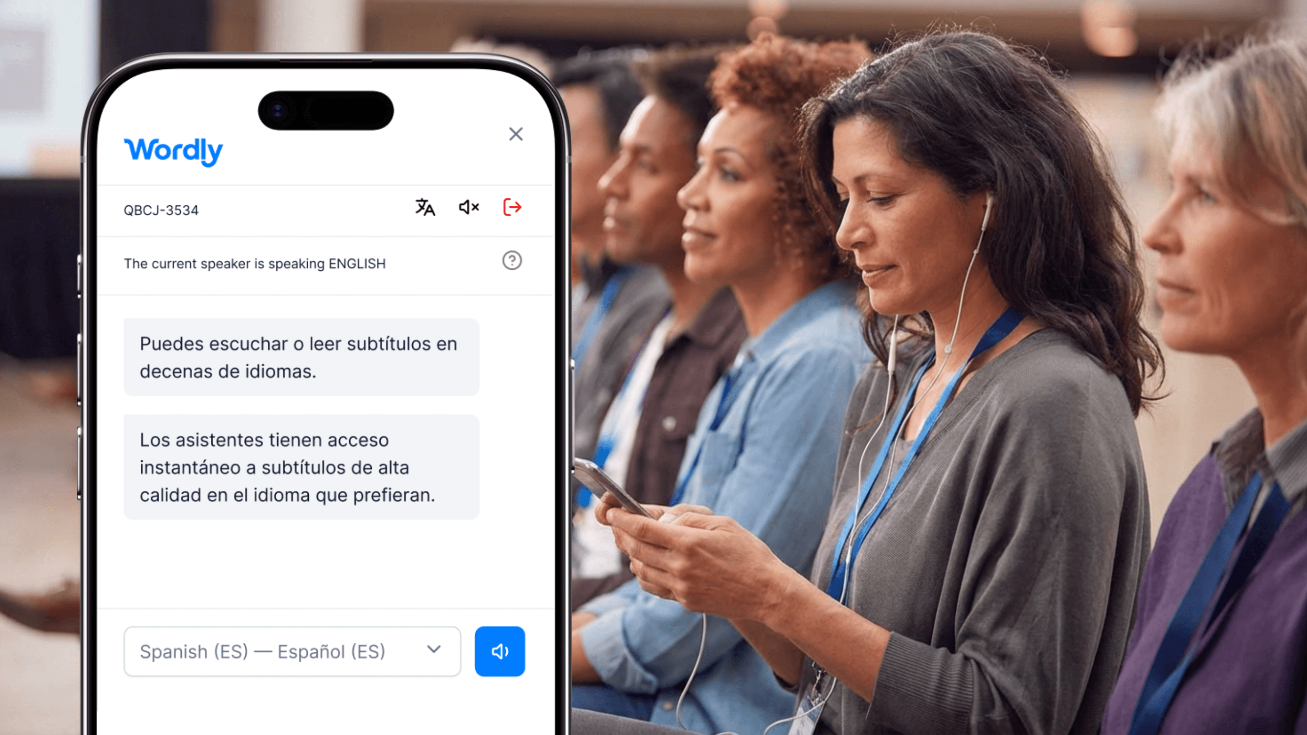 Association translation with the Wordly platform
