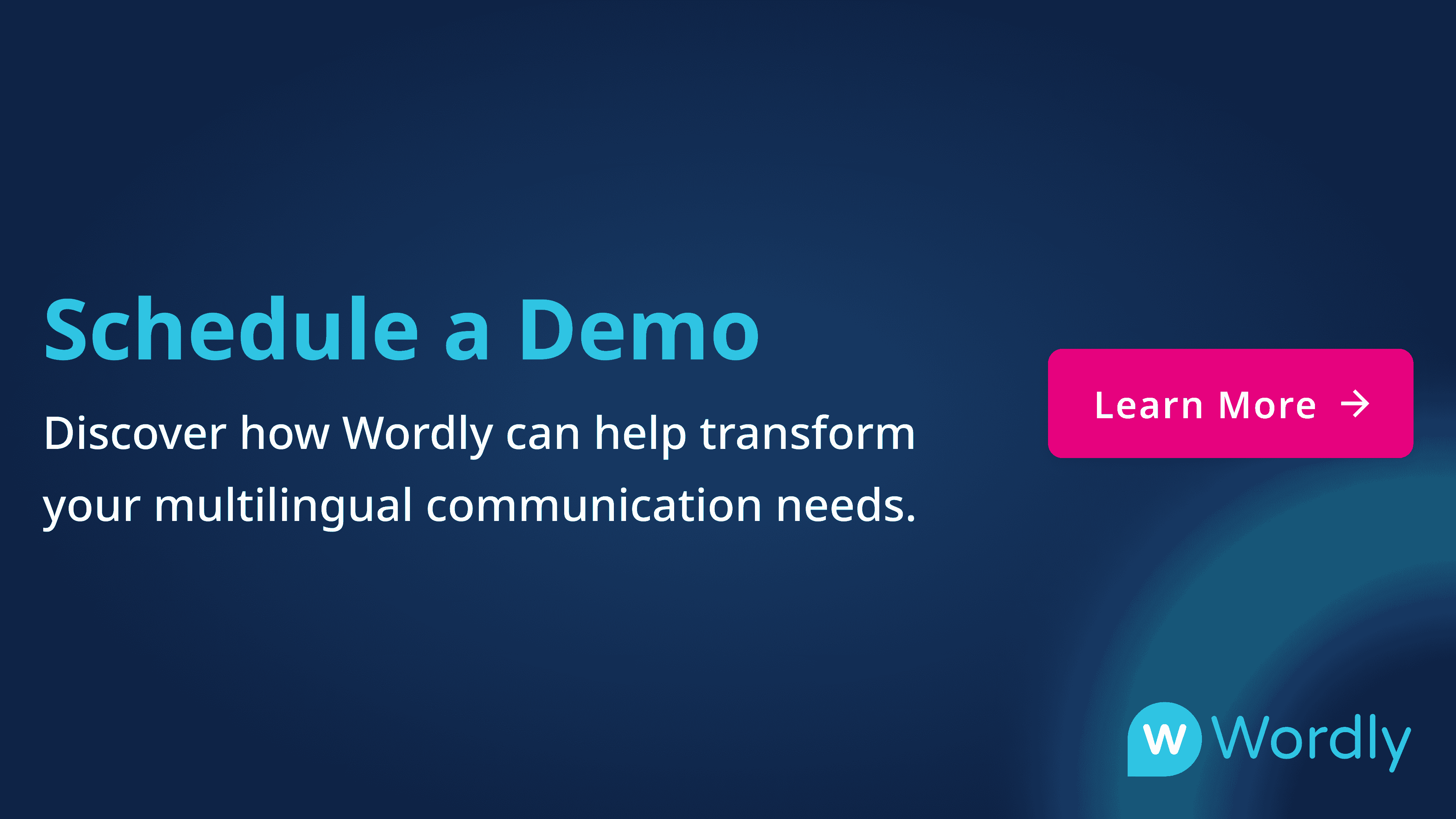 chedule a demo to see how the Wordly conference interpreter tool delivers real-time AI translation and captions for your meetings and events.
