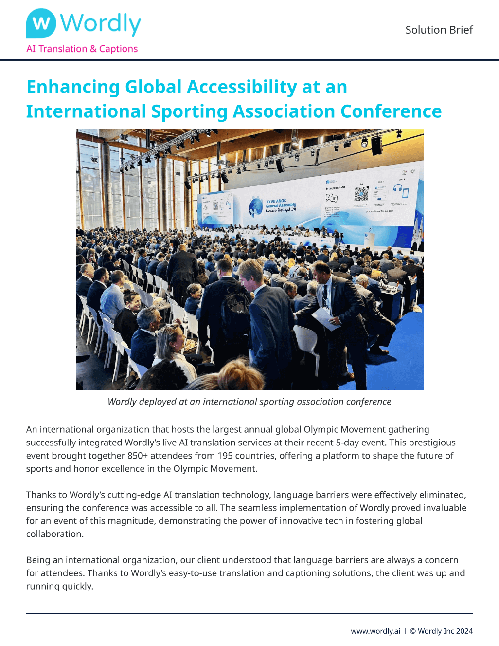 Live Translation Datasheet