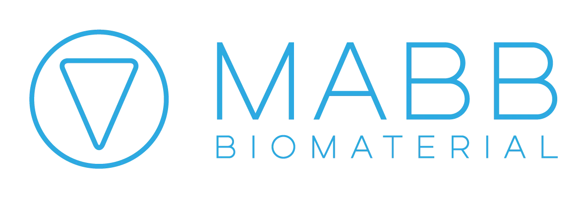 Logo of a biomaterials research organization