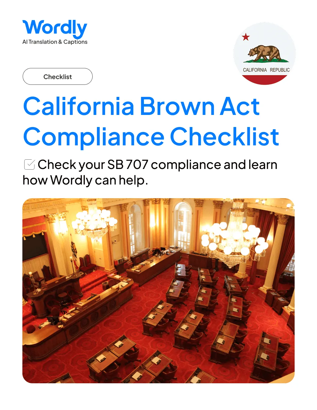 California SB 707 compliance checklist