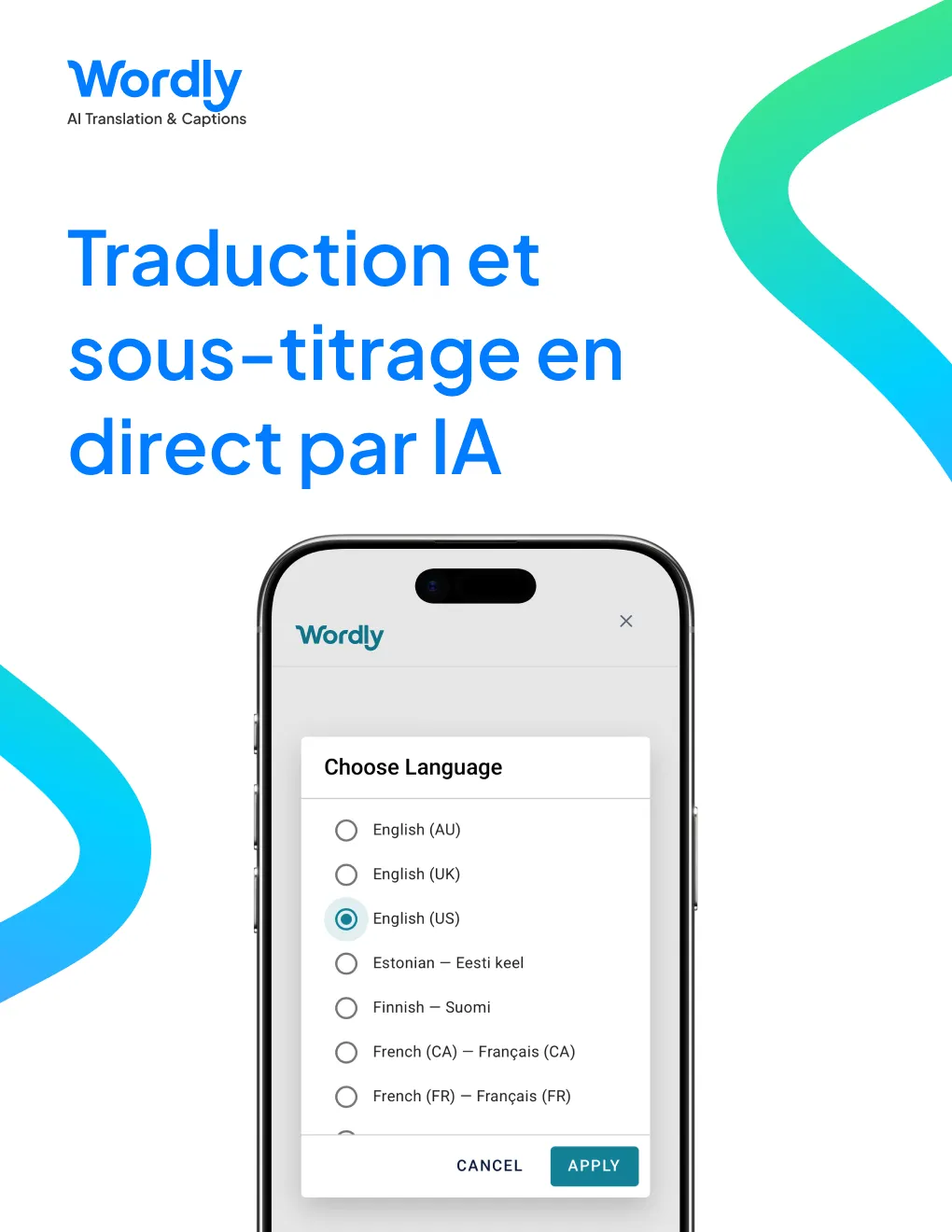 Fiche technique Wordly