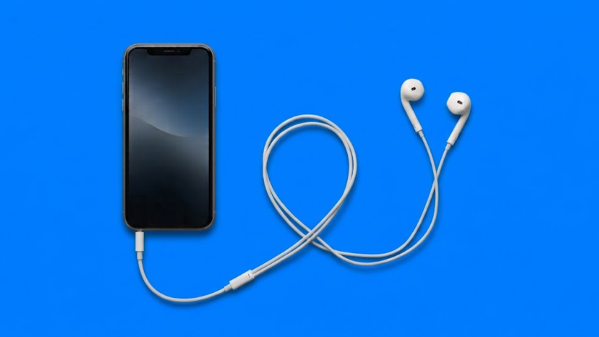 Phone and headset attendees use for silent disco with Wordly