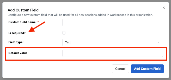 Admin view of Wordly Custom Fields setup