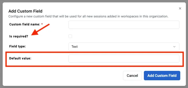 Admin view of Wordly Custom Fields setup