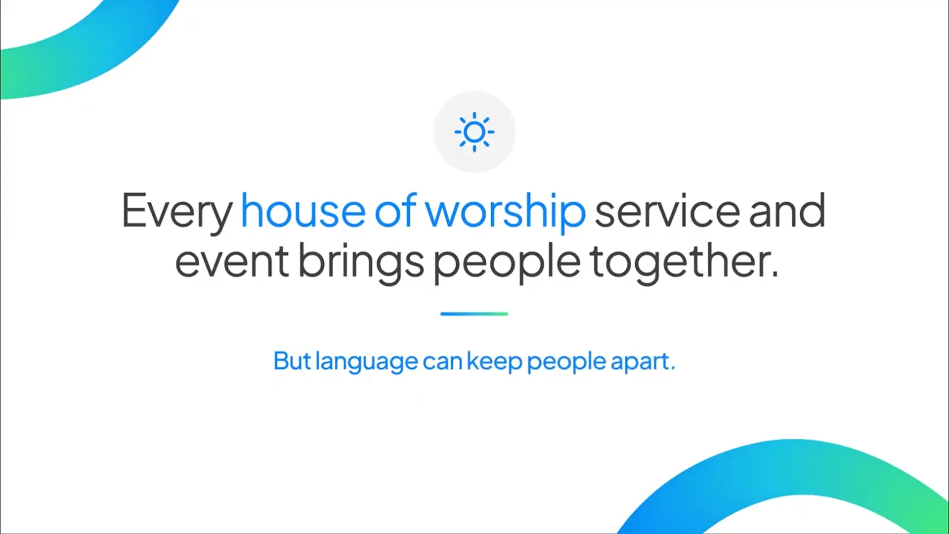 Wordly for House of Worship Services & Events (Video)