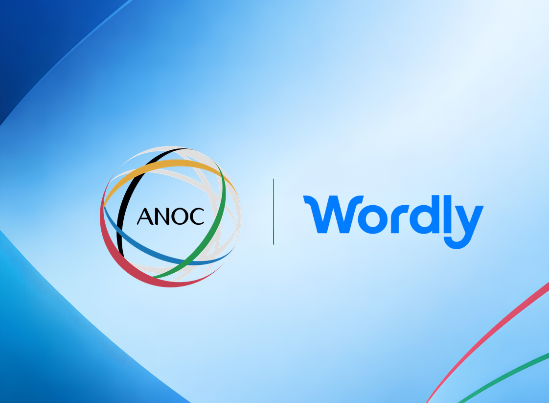 Wordly and ANOC Partnership Logo Header Image