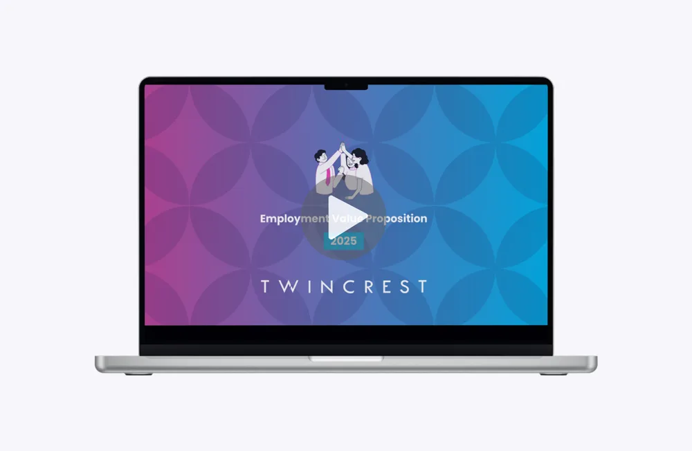Employer brand video frames